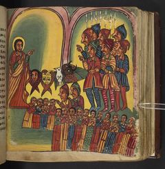 Or 8824, f.38r. The British Library catalogue identifies this folio within its art inventory; no additional scene attribution is inferred here.