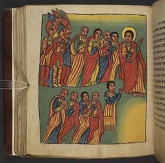 Or 8824, f.60v. The British Library catalogue identifies this folio within its art inventory; no additional scene attribution is inferred here.